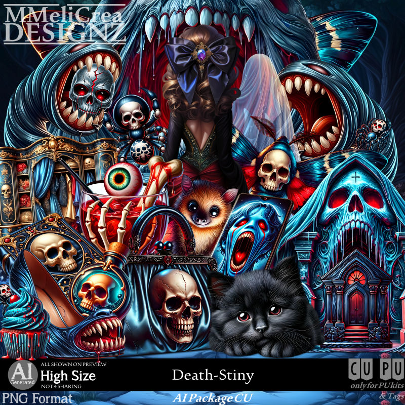 (image for) AI - PACKAGE - CU Death-Stiny (CU4PU/PNG/PACK)